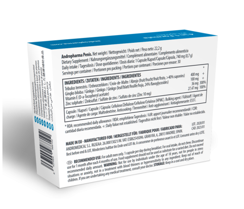 ANDROPHARMA PENIS - PENIS ENLARGEMENT SUPPLEMENT