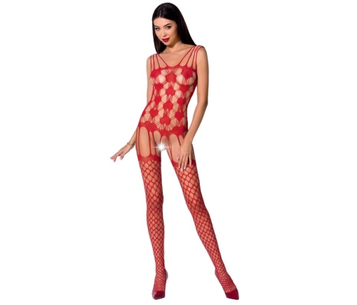 PASSION - WOMAN BS067 RED BODYSTOCKING ONE SIZE
