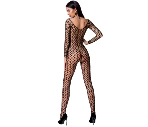 PASSION - WOMAN BS068 BODYSTOCKING BLACK ONE SIZE