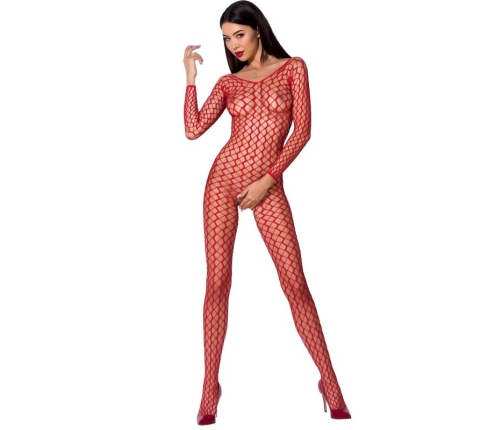 PASSION - WOMAN BS068 RED BODYSTOCKING ONE SIZE