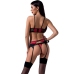 PASSION - WOMAN SCARLET RED SET S/M