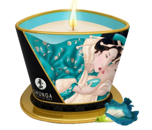 SHUNGA - ISLAND BLOSSOMS MASSAGE CANDLE 170 ML