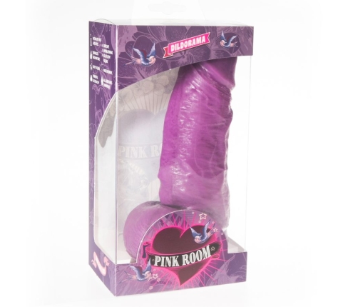 PINK ROOM - DAYAN REALISTIC DILDO PURPLE 17 CM