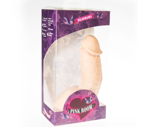 PINK ROOM - ELIAN REALISTIC DILDO FLESH 17.5 CM