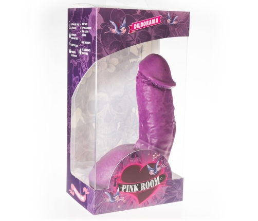 PINK ROOM - ELIAN REALISTIC DILDO PURPLE 17.5 CM