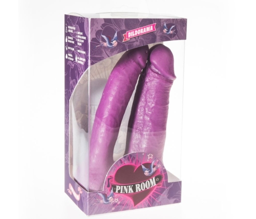 PINK ROOM - ARTHUS REALISTIC DILDO PURPLE 17CM/15.5CM