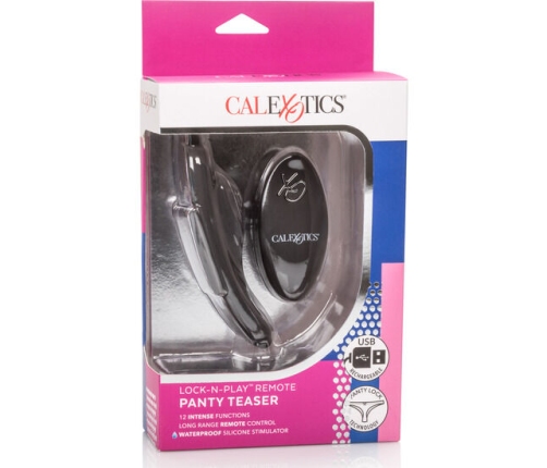 CALEXOTICS - XO REMOTE LOCK N PLAY PANTY TEASER
