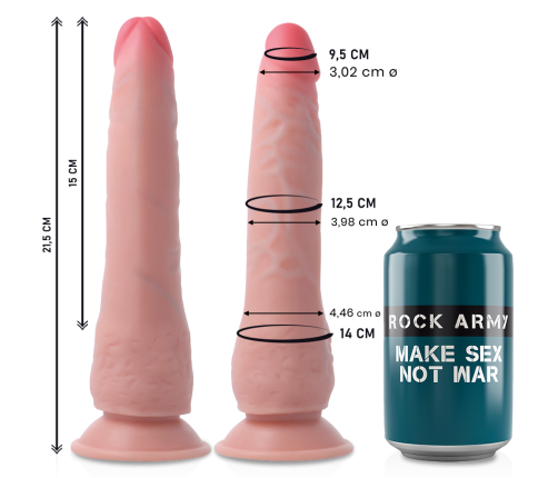 ROCKARMY - DUAL DENSITY CRUSADER 21.5 CM -O- 4.46 CM