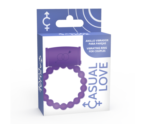 CASUAL LOVE - 25 COUPLE VIBRATOR RING VIOLET