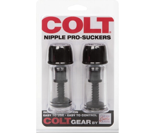 CALEXOTICS - COLT BLACK NIPPLE SUCTION CUPS