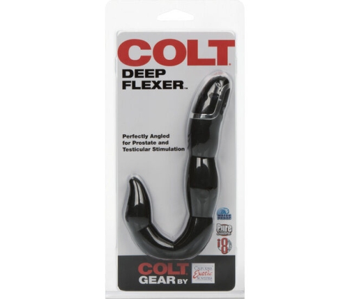 CALEXOTICS - COLT DEEP VIBRADOR ANAL FLEXIBLE NEGRO