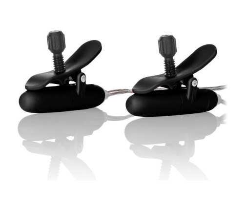 CALEXOTICS - PINZAS CON VIBRACIÓN NEGRO