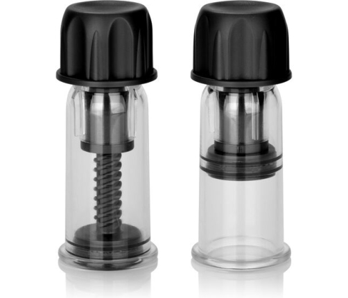 CALEXOTICS - VACCUM TWIST NIPPLE SUCTION CUP BLACK
