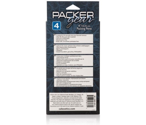 CALEXOTICS - PACKING PENIS PENE REALÍSTICO 12.75 CM NATURAL