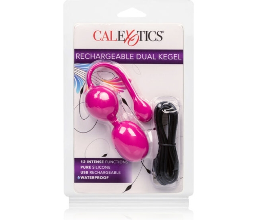 CALEXOTICS - RECHARGEABLE DUAL KEGEL PINK