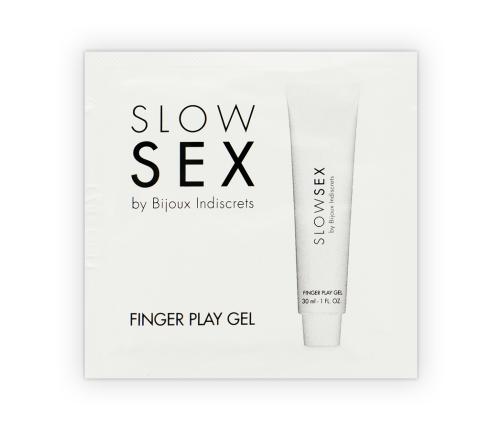 BIJOUX - SLOW SEX MASSAGE GEL WITH FINGER PLAY SINGLE DOSE