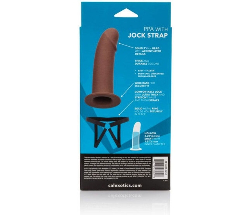 CALEXOTICS - PPA WITH JOCK STRAP BROWN