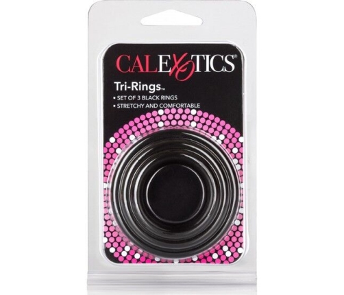 CALEXOTICS - TRI-RINGS BLACK