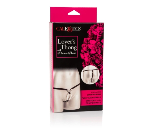 CALEXOTICS - LOVERS TANGA CON PERLAS DE PLACER