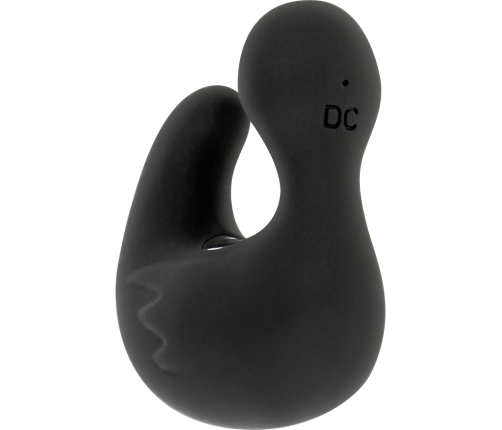 BLACK&SILVER - DUCKYMANIA RECHARGEABLE SILICONE STIMULATING DUCK THIMBLE