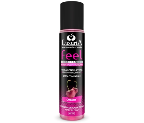 INTIMATELINE - LUXURIA FEEL CHERRY WATER BASED LUBRICANT 60 ML