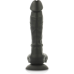 COCK MILLER - DILDO REALISTIC SILICONE DENSITY ARTICULABLE BLACK 18 CM