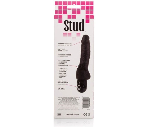 CALEXOTICS - POWER STUD CLITERRIFIC BLACK VIBRATOR
