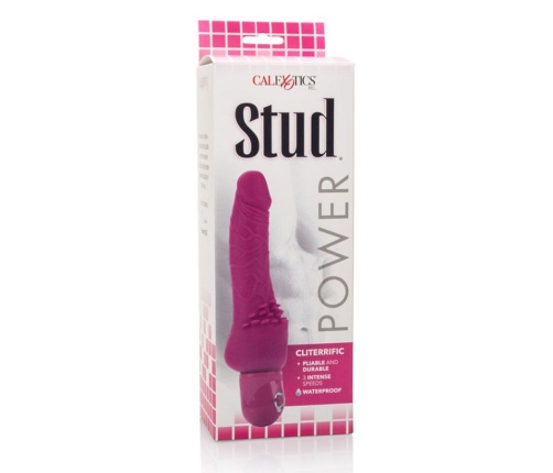 CALEXOTICS - POWER STUD CLITERRIFIC PINK VIBRATOR