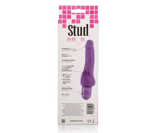 CALEXOTICS - POWER STUD CLITERRIFIC PURPLE VIBRATOR
