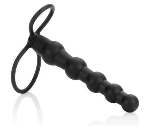 CALEXOTICS - BEADED DUAL PENETRATOR PENETRADOR DOBLE