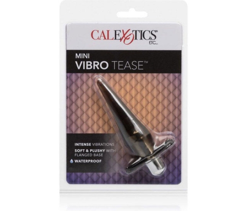 CALEXOTICS - PLUG MINI VIBRO TEASE VIBRADOR NEGRO
