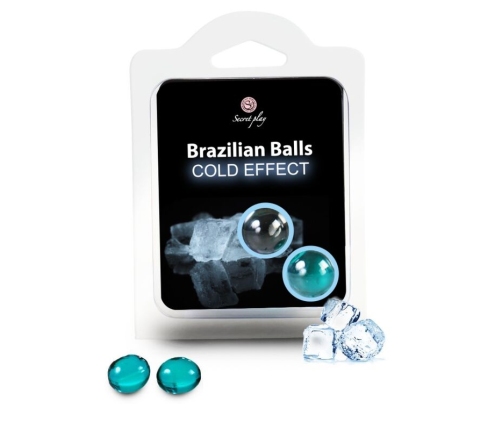 SECRETPLAY - BRAZILIAN BALLS COLD EFFECT 2 UNITS