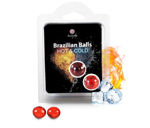 SECRETPLAY - BRAZILIAN BALLS HEAT & COLD EFFECT 2 UNITS
