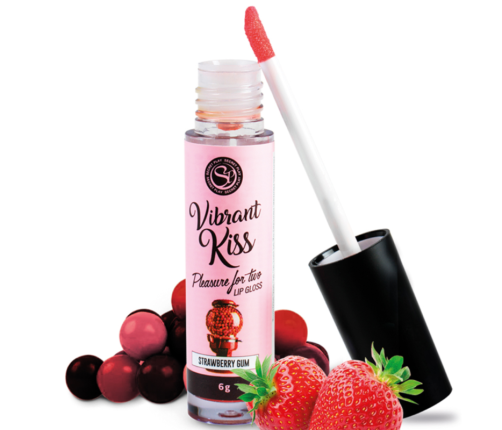 SECRETPLAY - LIP GLOSS VIBRANT KISS STRAWBERRY GUM