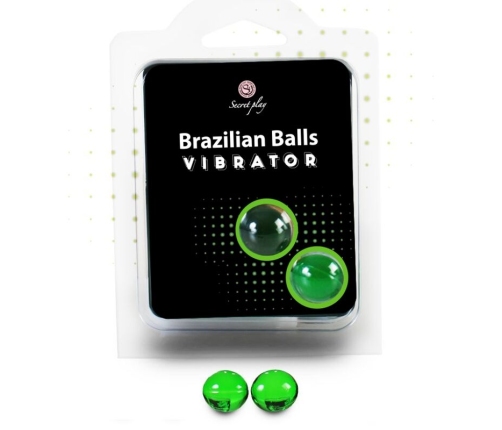 SECRETPLAY - 2 SHOCK BRAZILIAN BALLS SET