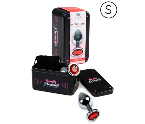 SECRETPLAY - ANAL PLUG RED S