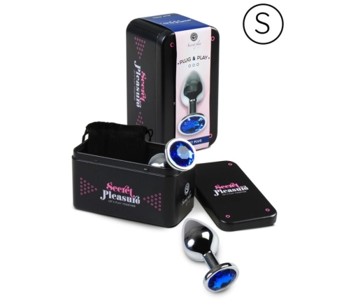 SECRETPLAY - ANAL PLUG BLUE S