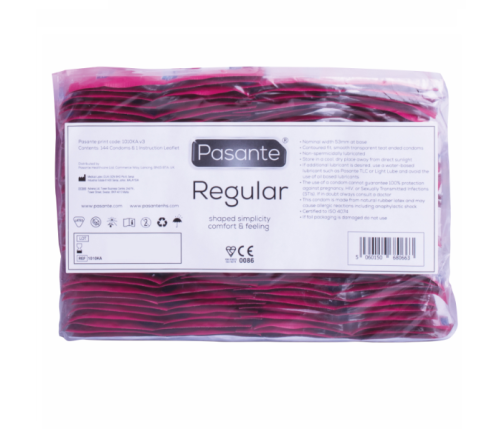 PASANTE - CONDOM REGULAR RANGE 144 UNITS