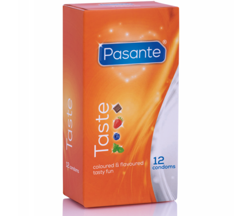 PASANTE - CONDOMS FLAVORS 12 UNITS