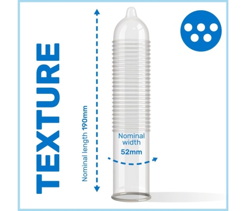 PASANTE - DOTTED CONDOMS MS PLACER 12 UNITS