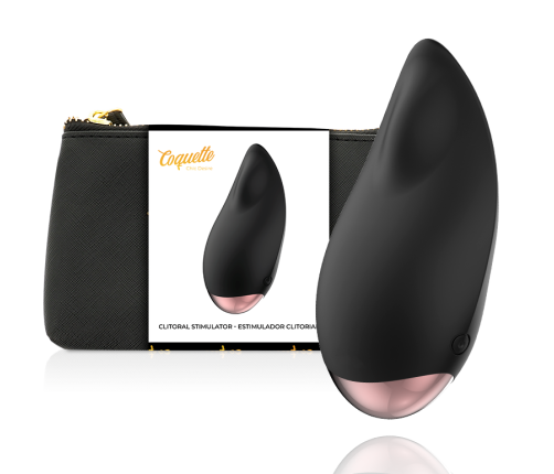 COQUETTE CHIC DESIRE - CLITORIAL STIMULATOR BLACK / GOLD DROP