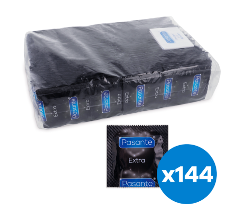 PASANTE - CONDOMS EXTRA 144 UNITS