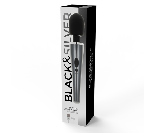 BLACK&SILVER - DEXTER MASSAGE WAND