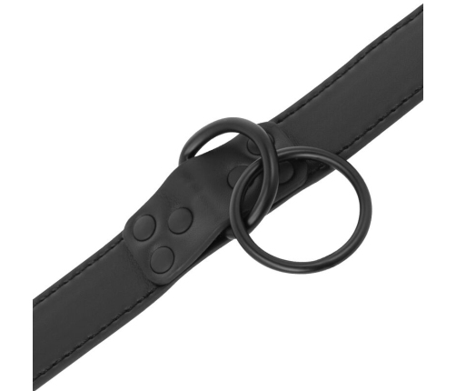 DARKNESS - BLACK NECKLACE WITH CHAIN