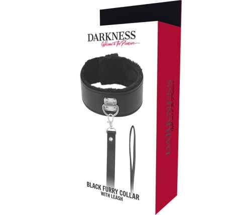 DARKNESS - LINED NECKLACE WITH TITANIUM CHAIN