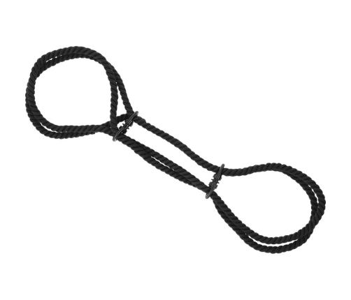 DARKNESS - 100% COTTON ROPE HANDCUFFS OR ANKLE HANDCUFFS