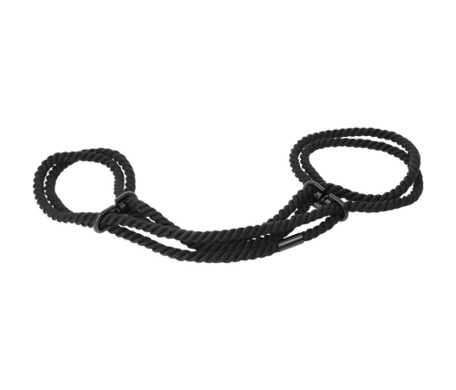 DARKNESS - 100% COTTON ROPE HANDCUFFS OR ANKLE HANDCUFFS