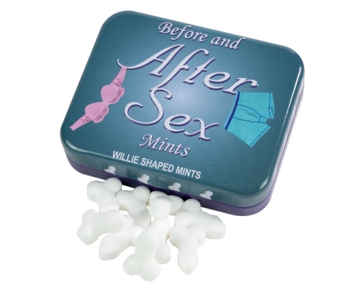 SPENCER & FLEETWOOD - MINT CANDY PENIS FORM FOR BEFORE AND AFTER SEX