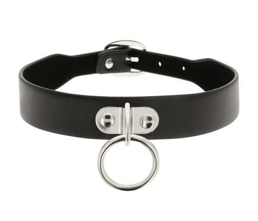 COQUETTE CHIC DESIRE - VEGAN LEATHER NECKLACE WOMAN FETISH ACCESSORY