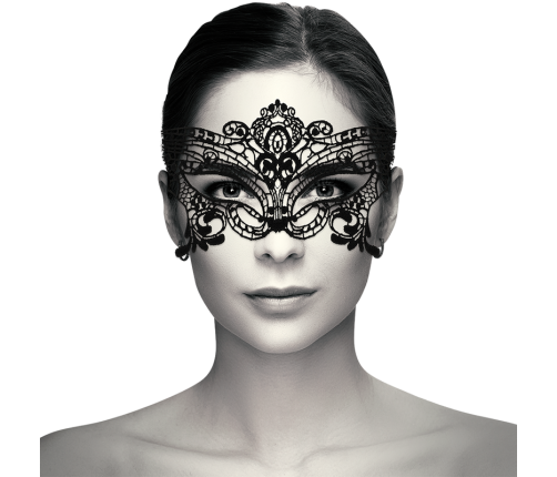 COQUETTE CHIC DESIRE - LACE MASK BLACK